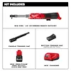 M12 FUEL™ 1/4" Extended Reach Ratchet Kit, view 20