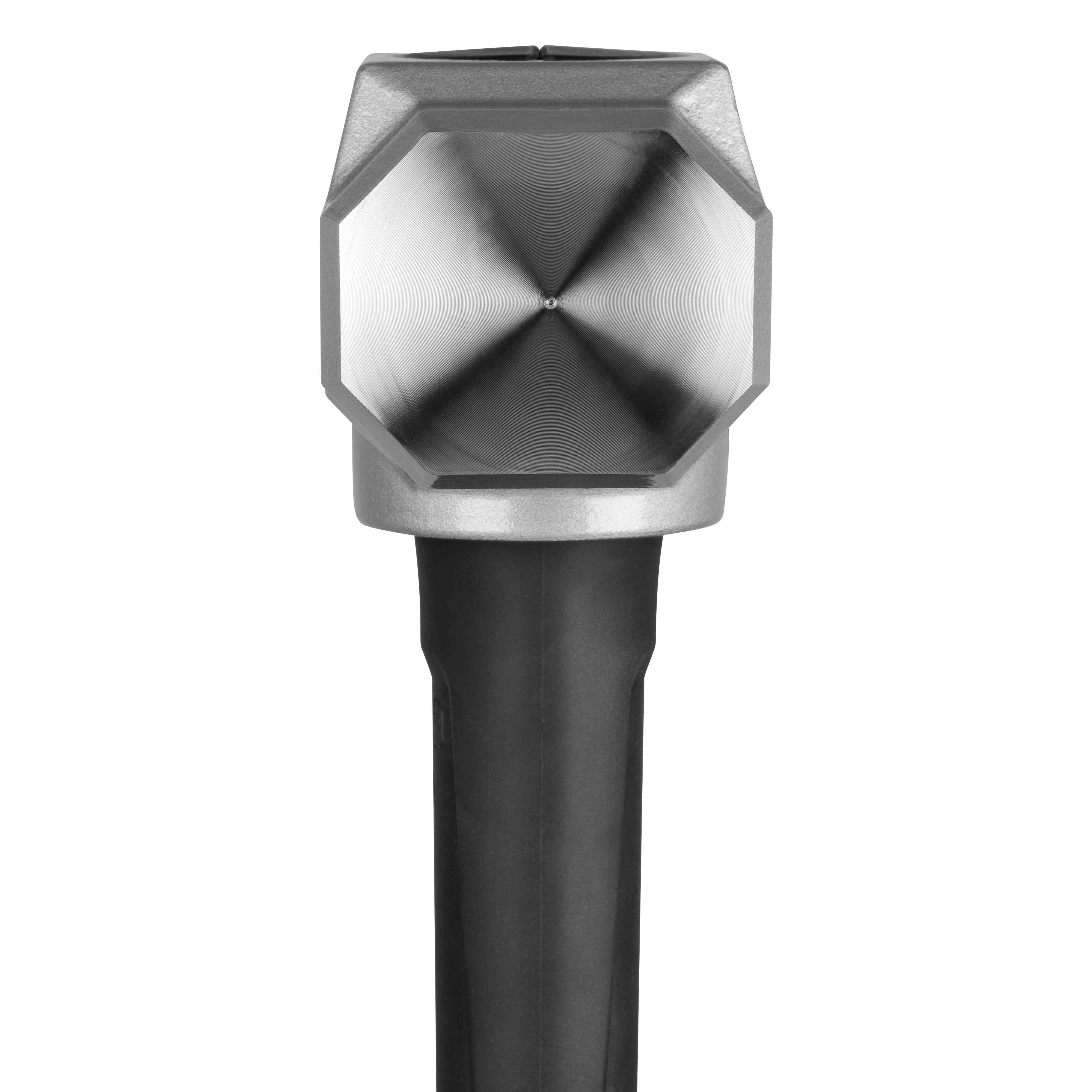 8lb Sledge Hammer (34" Handle) with a black handle and a metal, octagonal striking head.