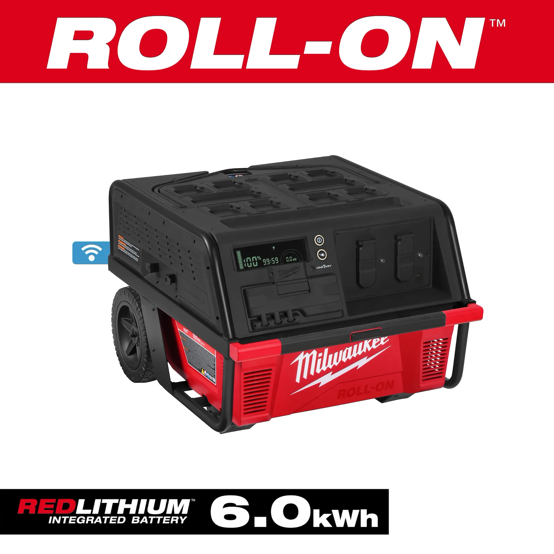 Milwaukee ROLL-ON 7200W 3600W 6.0kWh Power Supply 3301R