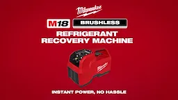 Milwaukee® M18™ Brushless Refrigerant Recovery Machine