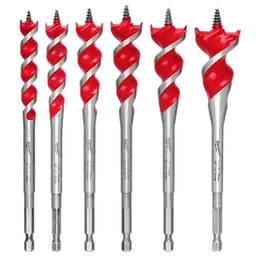 SPEED FEED™ Wood Bit 6-1/2" Set - 6 PC