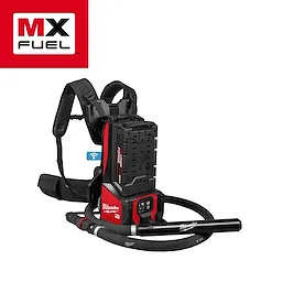 MX FUEL™ Backpack High Cycle Concrete Vibrator w/ 7' Whip / 1.75" Head