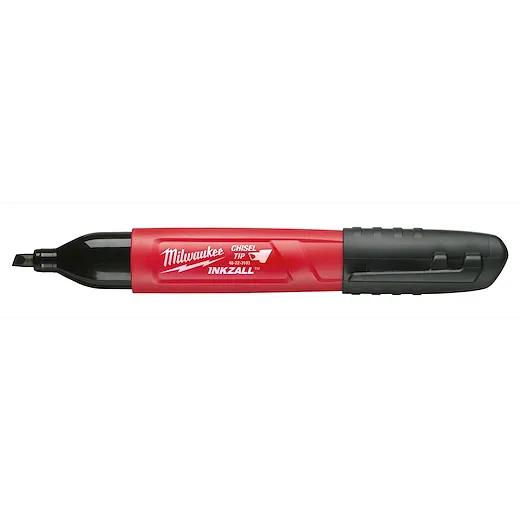 INKZALL™ Black Chisel Tip Marker
