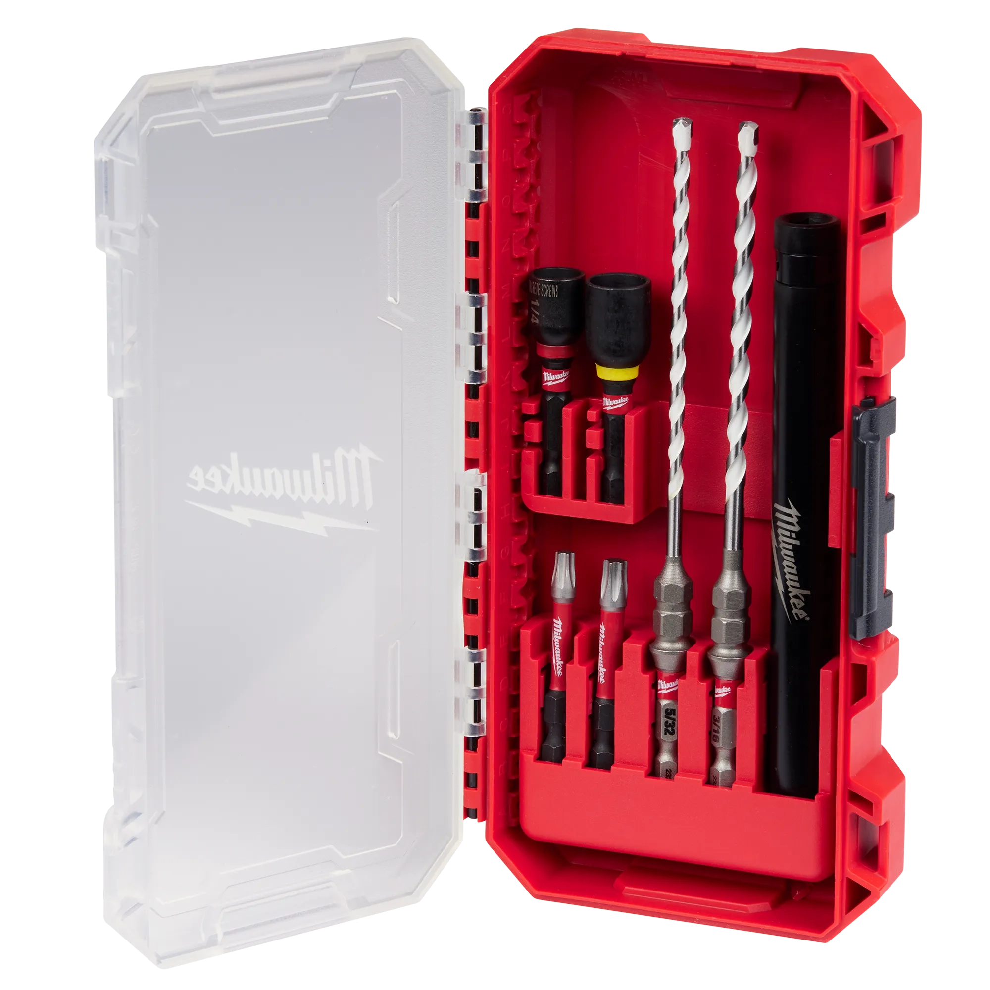 (7PC) SHOCKWAVE Impact Duty™ Carbide Multi-Material Drill Bit Concrete ...