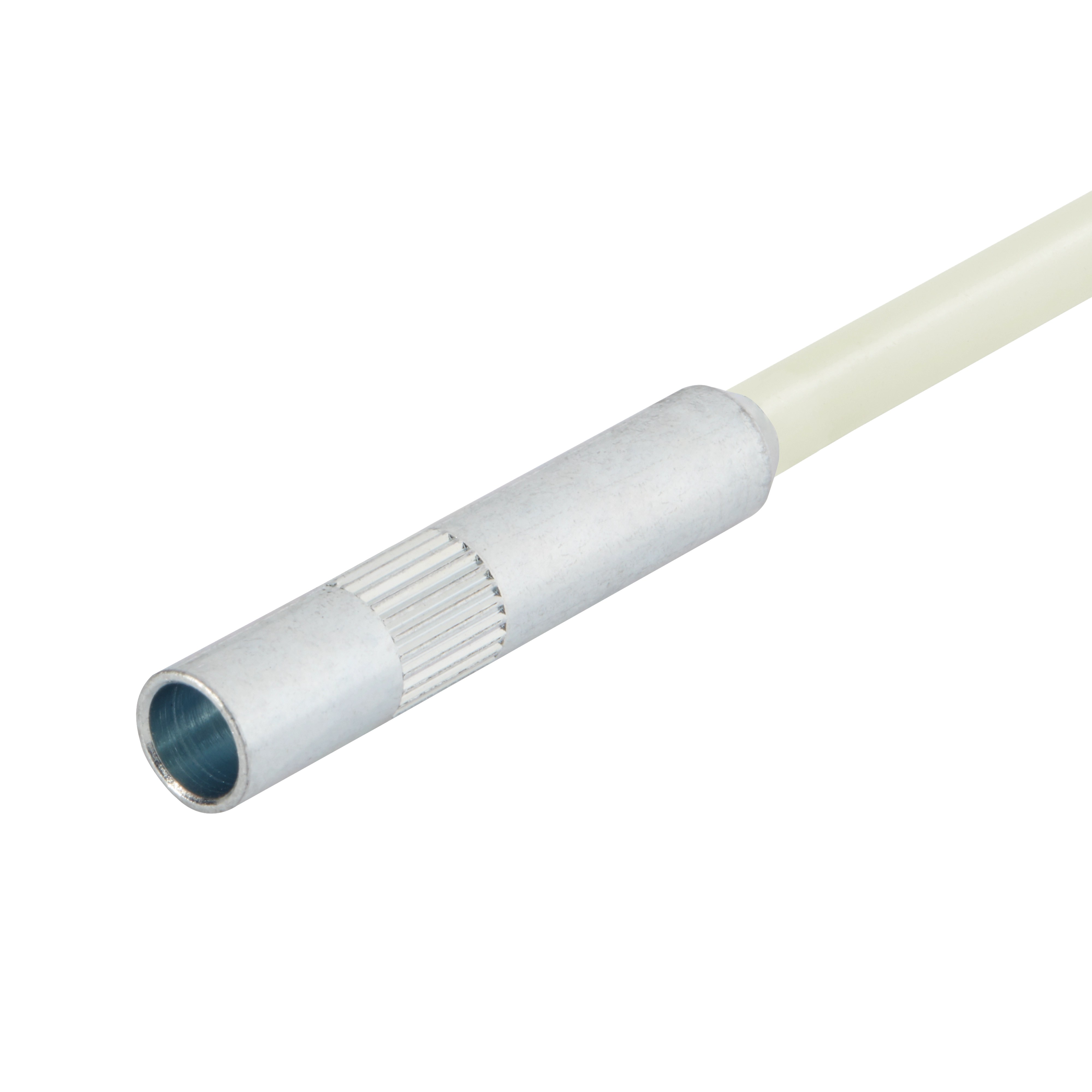 5 Foot High Flex Fish Stick featuring a metallic threaded end and a flexible rod for wire management and installation tasks.