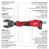 M18™ FORCE LOGIC™ 6T Linear Utility Crimper, view 18