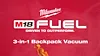 M18 FUEL 3-in-1 Backpack Vacuum Kit, view 27