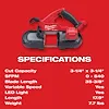 M18 FUEL™ Compact Band Saw (Tool-Only), view 18