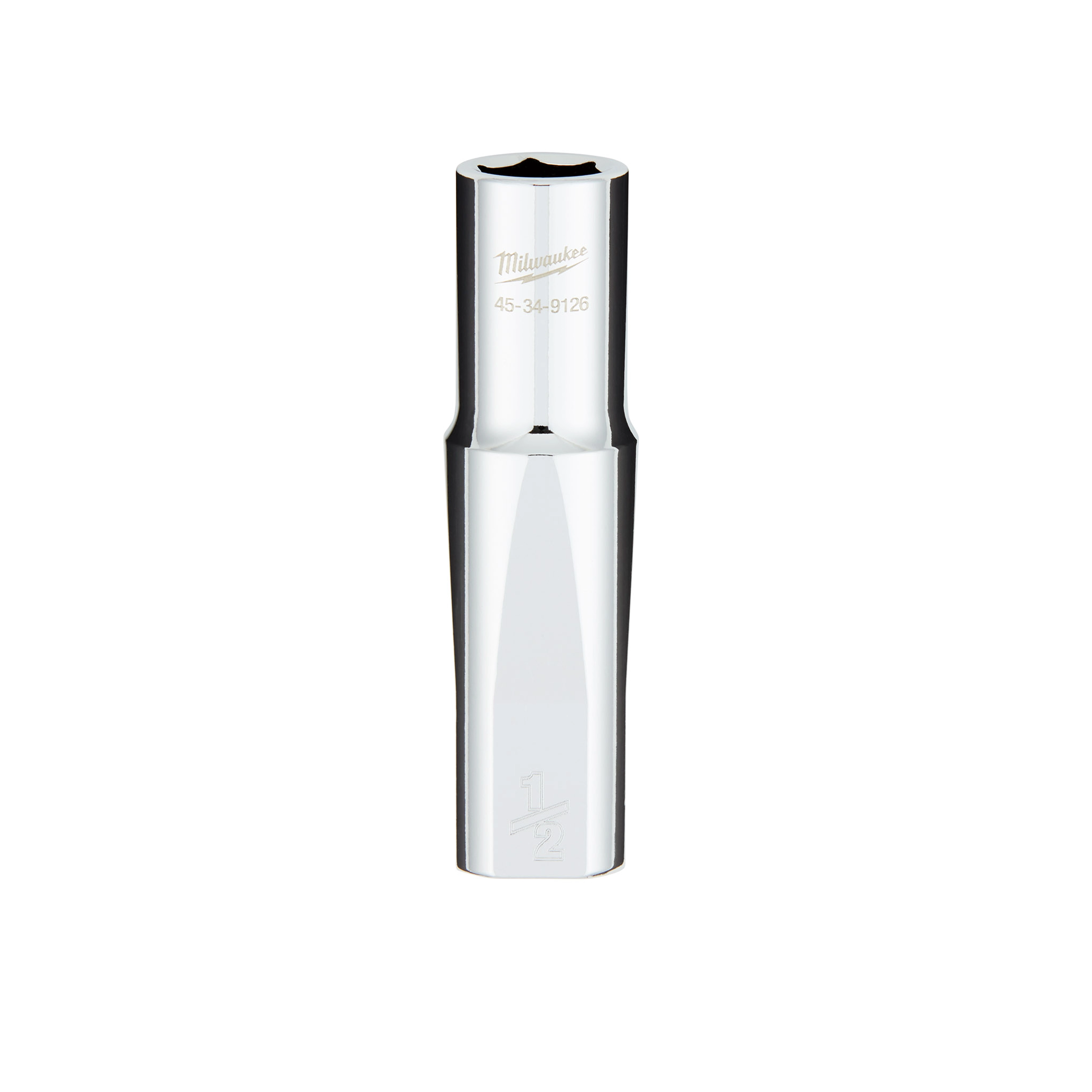 1/2" Drive 1/2" SAE 6-Point Deep Socket with FOUR FLAT™ Sides