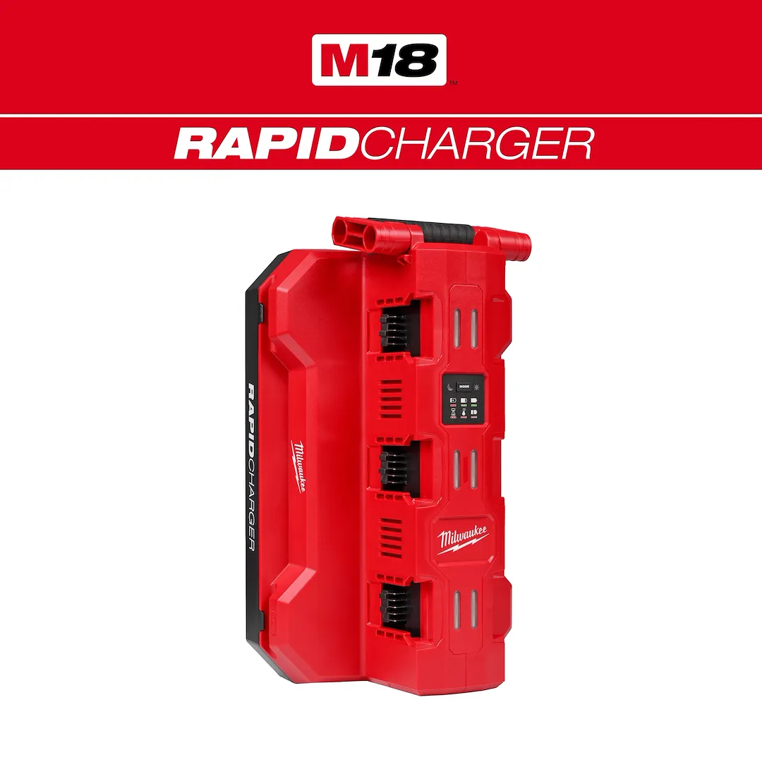 M18™ Six Bay Daisy Chain Rapid Charger