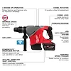 M18 FUEL™ 1-9/16" SDS Max Rotary Hammer Kit w/ ONE KEY™, view 21