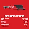 M12 FUEL™ 3/8" High Speed Ratchet, view 20