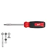 14-in-1 TORX Multi-Bit Screwdriver with a red and black handle and interchangeable bits shown on the left side of the image.
