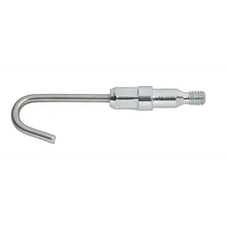 3 Piece Fish Stick Tip Accessory Kit shows a metal hook attachment with a threaded end designed for various fish stick applications.