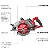 M18 FUEL™ 7-1/4" Rear Handle Circular Saw Kit, view 19