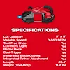 M18 FUEL™ Deep Cut Dual Trigger Band Saw w/ ONE-KEY™, view 19