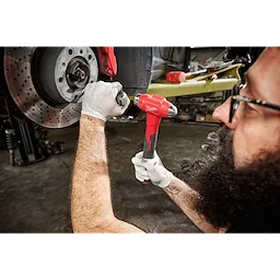 Worker using the 16oz Dead Blow Ball Peen Hammer
