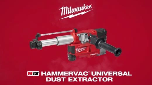 M12 HAMMERVAC Universal Dust Extractor ID