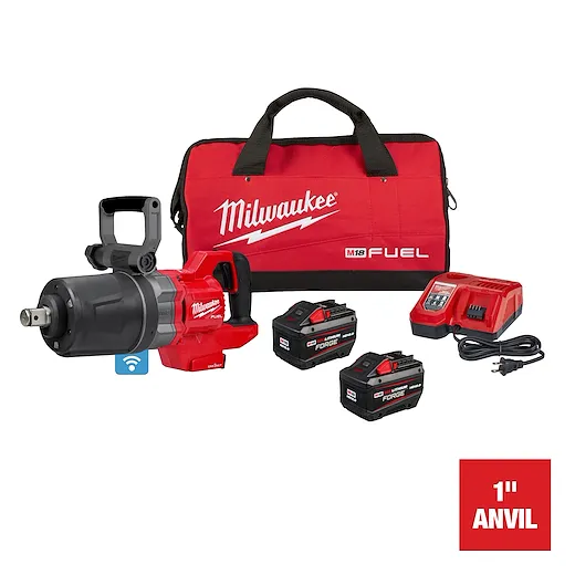 M18 FUEL™ 1" D-Handle High Torque Impact Wrench w/ ONE-KEY™ Kit
