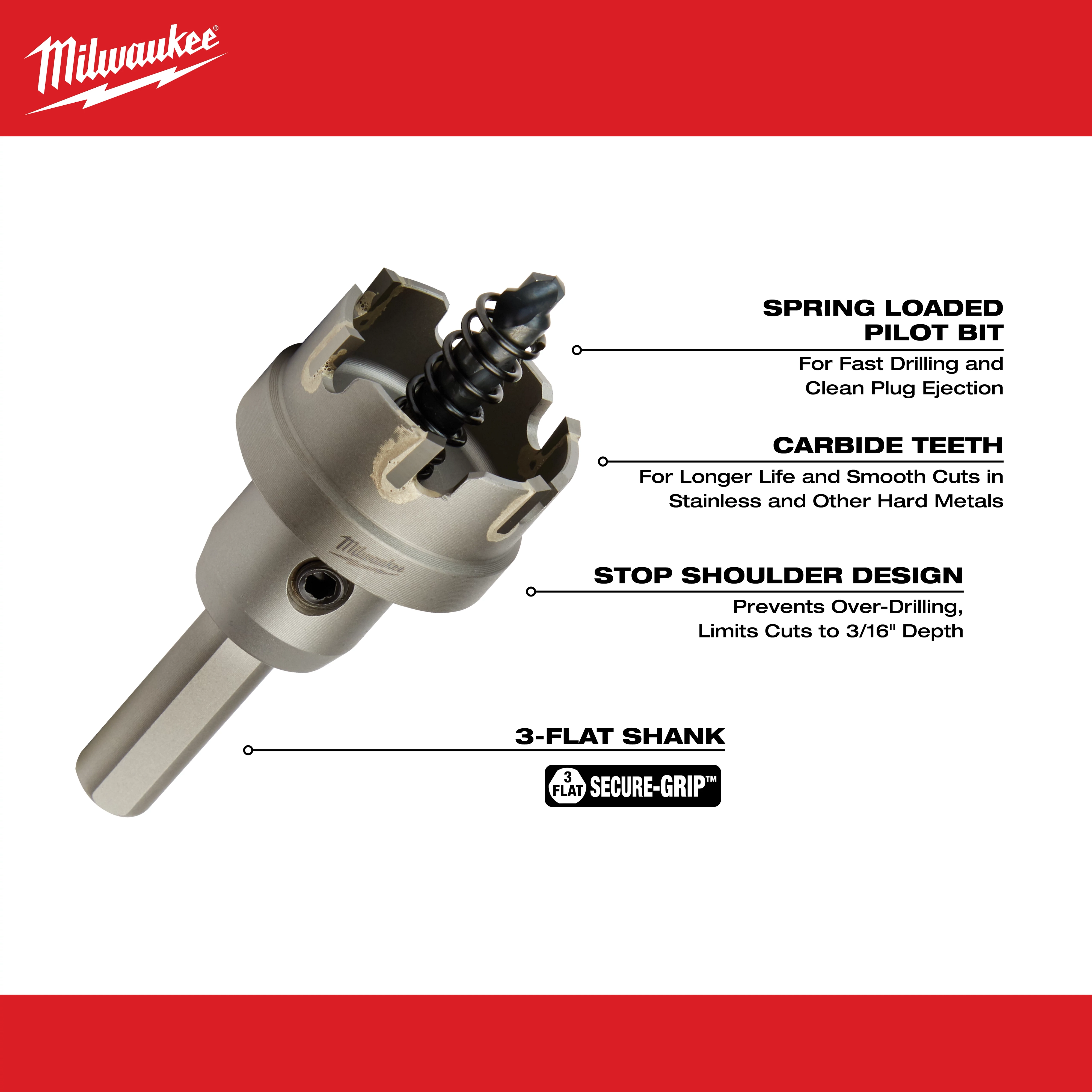 One-Piece Carbide Hole Cutters
