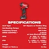 M12 FUEL™ Stubby 1/2" Impact Wrench Kit, view 25