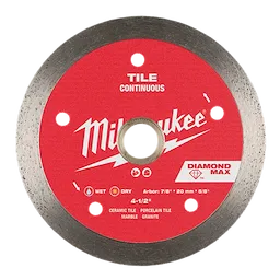 4-1/2" DIAMOND MAX™ Continuous, Tile Diamond Blade