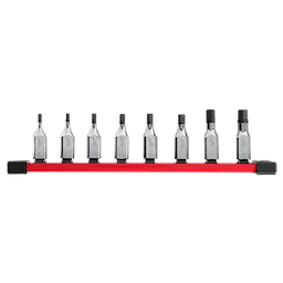 8pc 3/8" Drive Hex Bit Socket Set - SAE