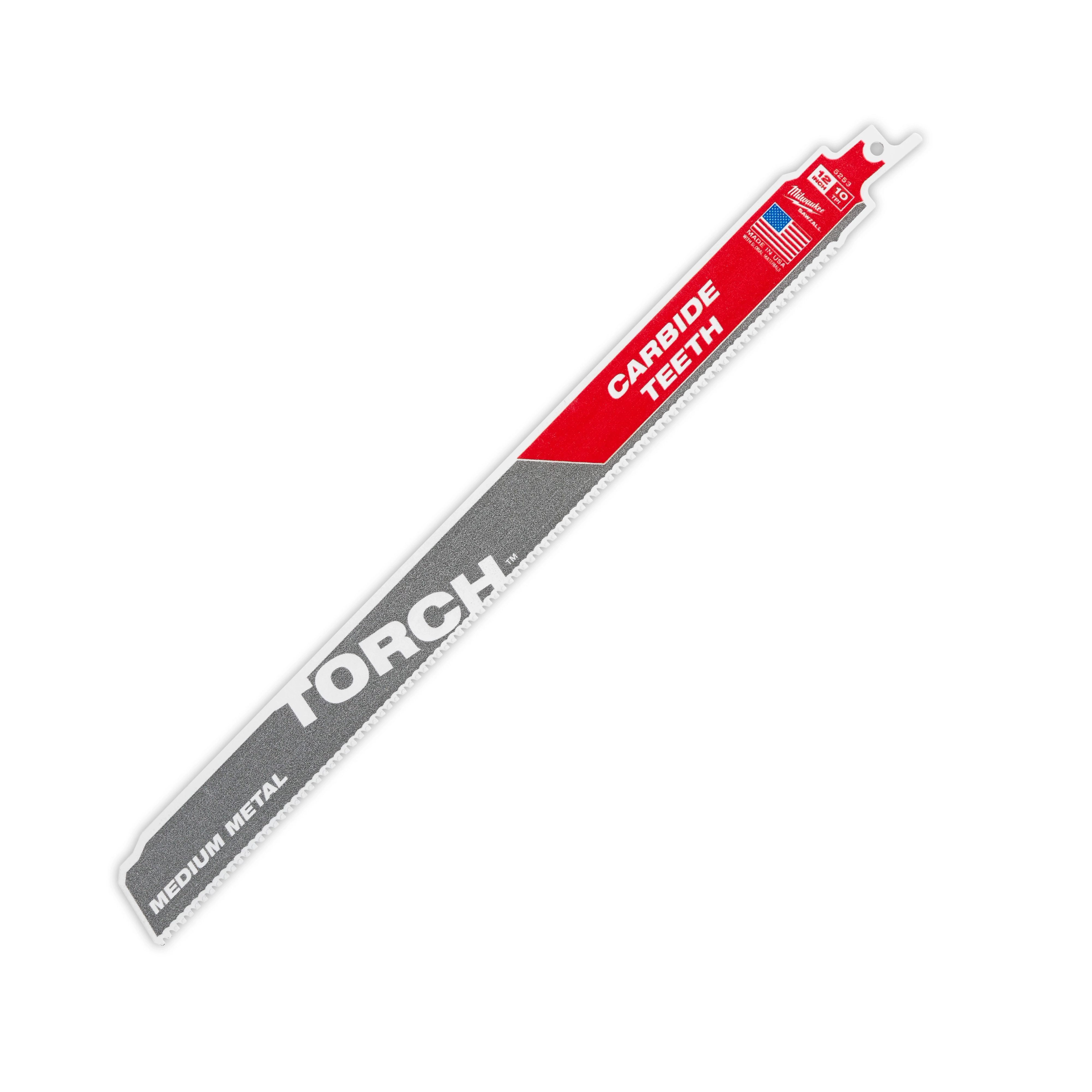 (1PK) 12" 10TPI The TORCH™ with Carbide Teeth for Medium Metal