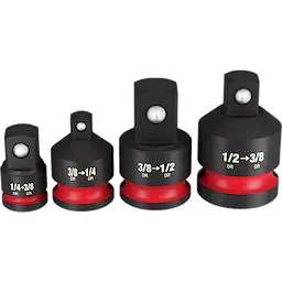 1/4" - 1/2" DR 4PC ADAPTER SET