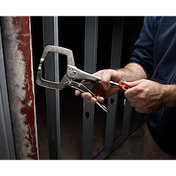 11" TORQUE LOCKâ„¢ Locking C-Clamp Regular Jaws