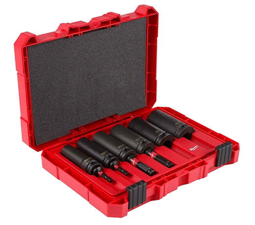 125.ブラッキー　037/080 L2 10PC) SHOCKWAVE Lineman's 2-in-1 12PT Socket Set | Milwaukee