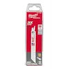 Milwaukee 6" 8/12 TPI Sawzall® Blade (50 pk) in clear plastic packaging with red and black design. The label indicates "3X Life" and "Multi-Material Use" along with the American flag. Suitable for cutting metal, wood, and plastic.