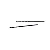 Two 5/64" Thunderbolt Black Oxide Drill Bits, model number 48-89-2711, are displayed against a white background.