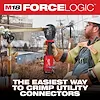 M18™ FORCE LOGIC™ 11T Dieless Latched Linear Utility Crimper, view 18