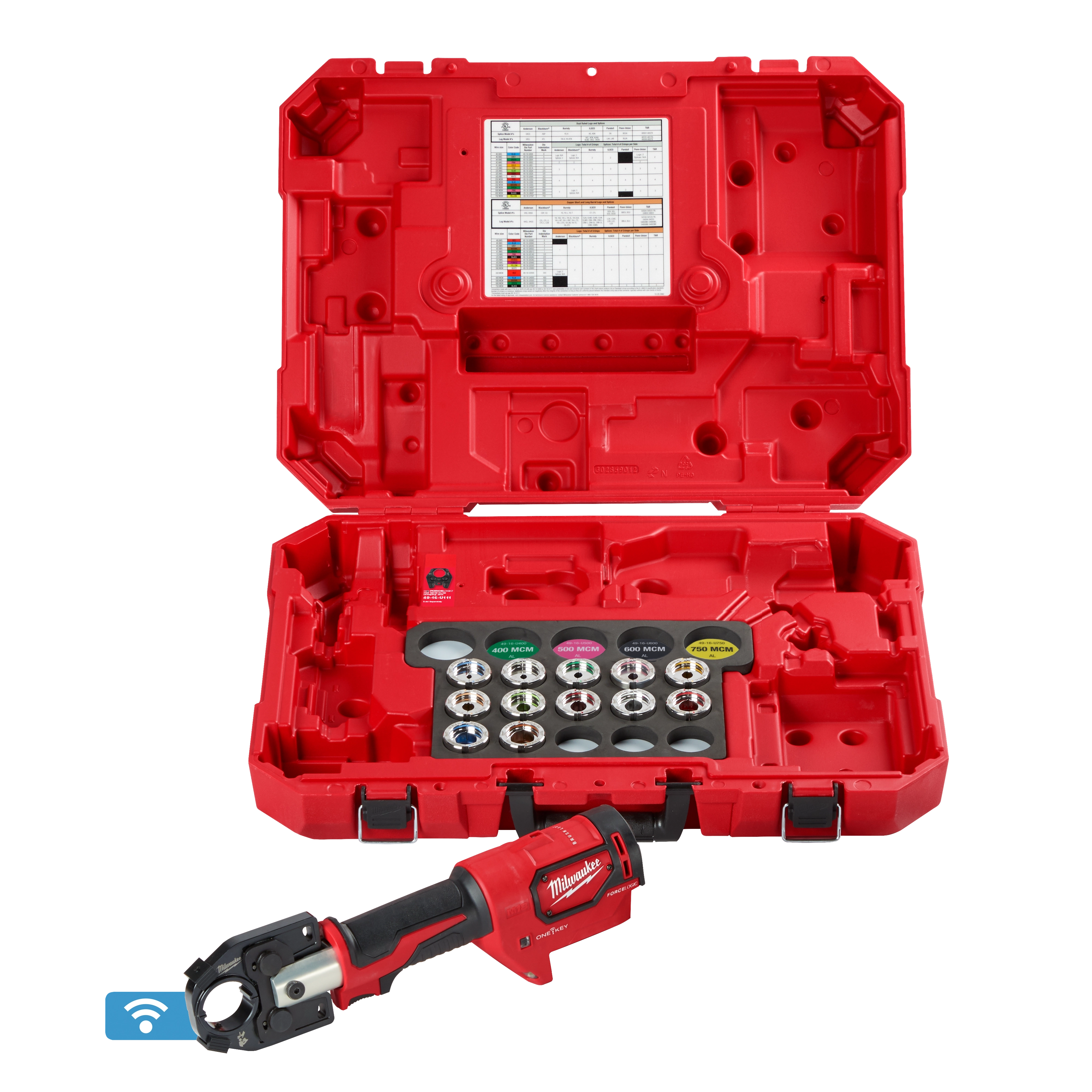 M18™ FORCE LOGIC™ 600 MCM Crimper | Milwaukee Tool
