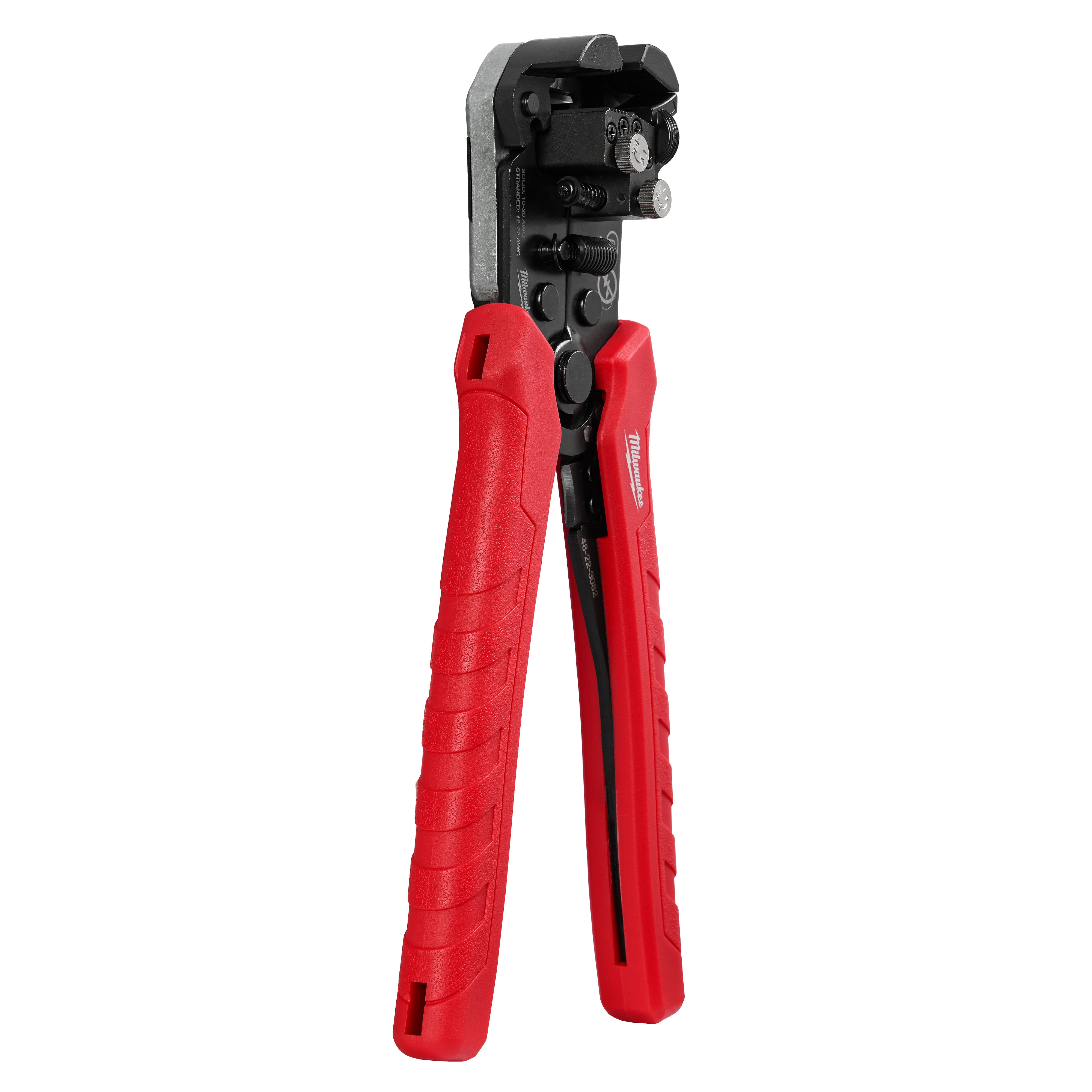 thumbnail image 2 of Milwaukee 48-22-6109 Wire Stripper/Cutter – 7 Inch, For Solid & Stranded Wire (Red, Insulated Handles) 2 of 2