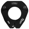 2" IPS-P Pivoting Press Ring for M18 FORCE LOGIC Press Tools, black, circular clamp design with product markings.