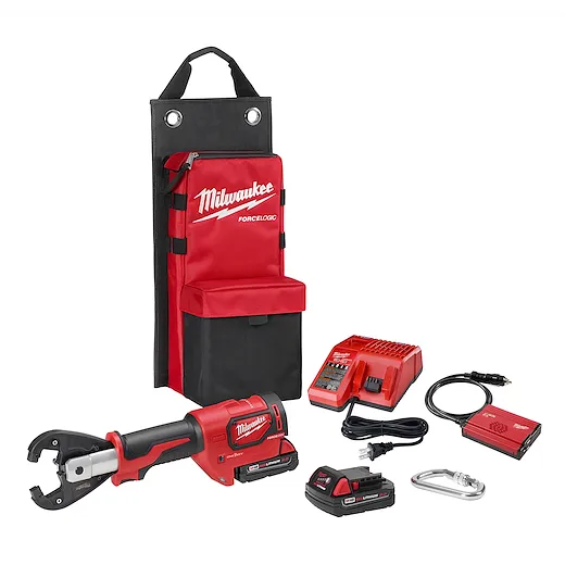 M18™ FORCE LOGIC™ 6T Utility Crimper Kit with Kearney Grooves