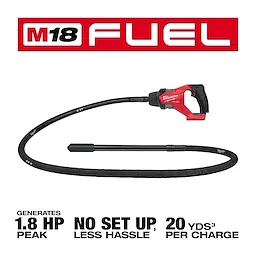 M18 FUEL 8' Concrete Pencil Vibrator Image Reel