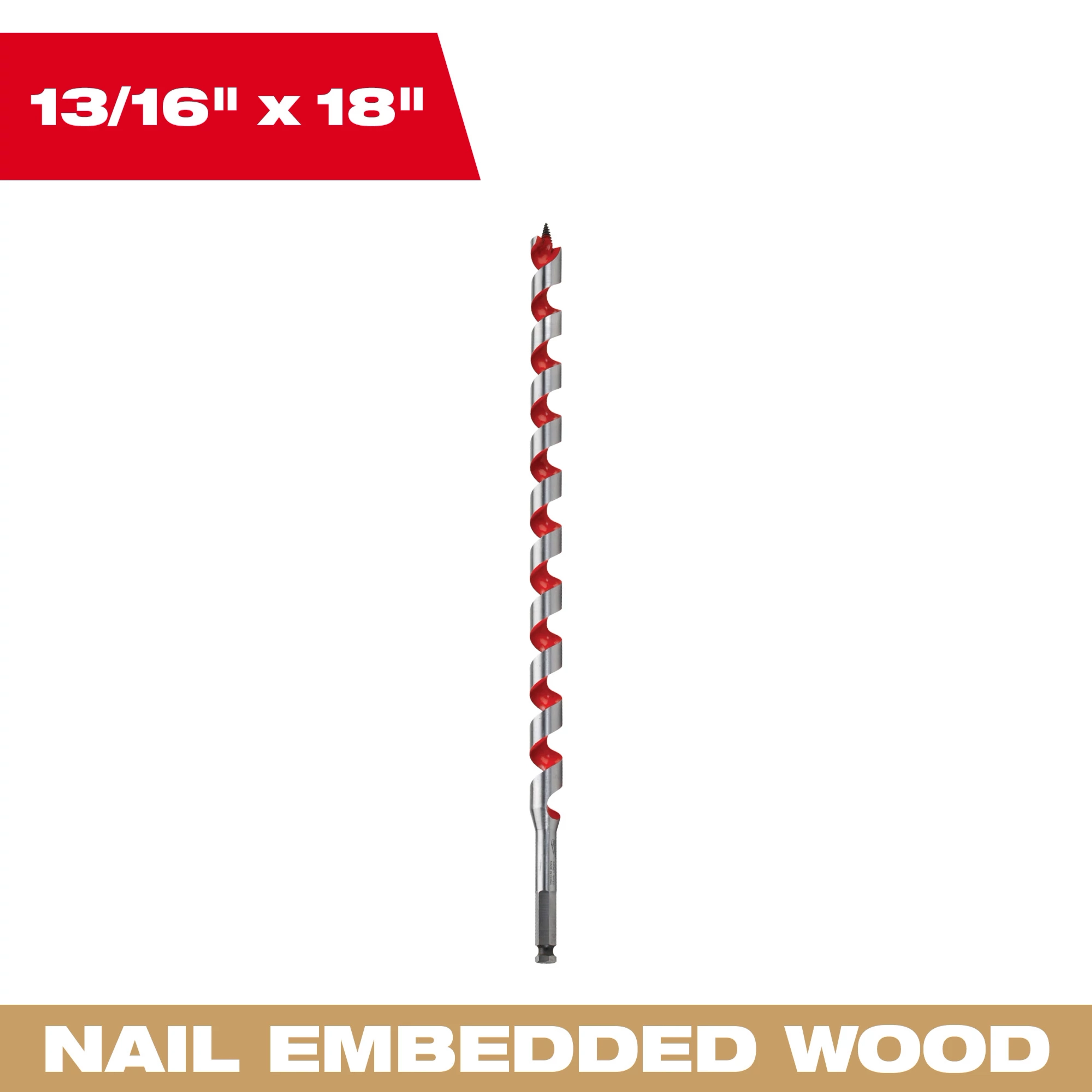 13/16" x 18" Ship Auger Bit