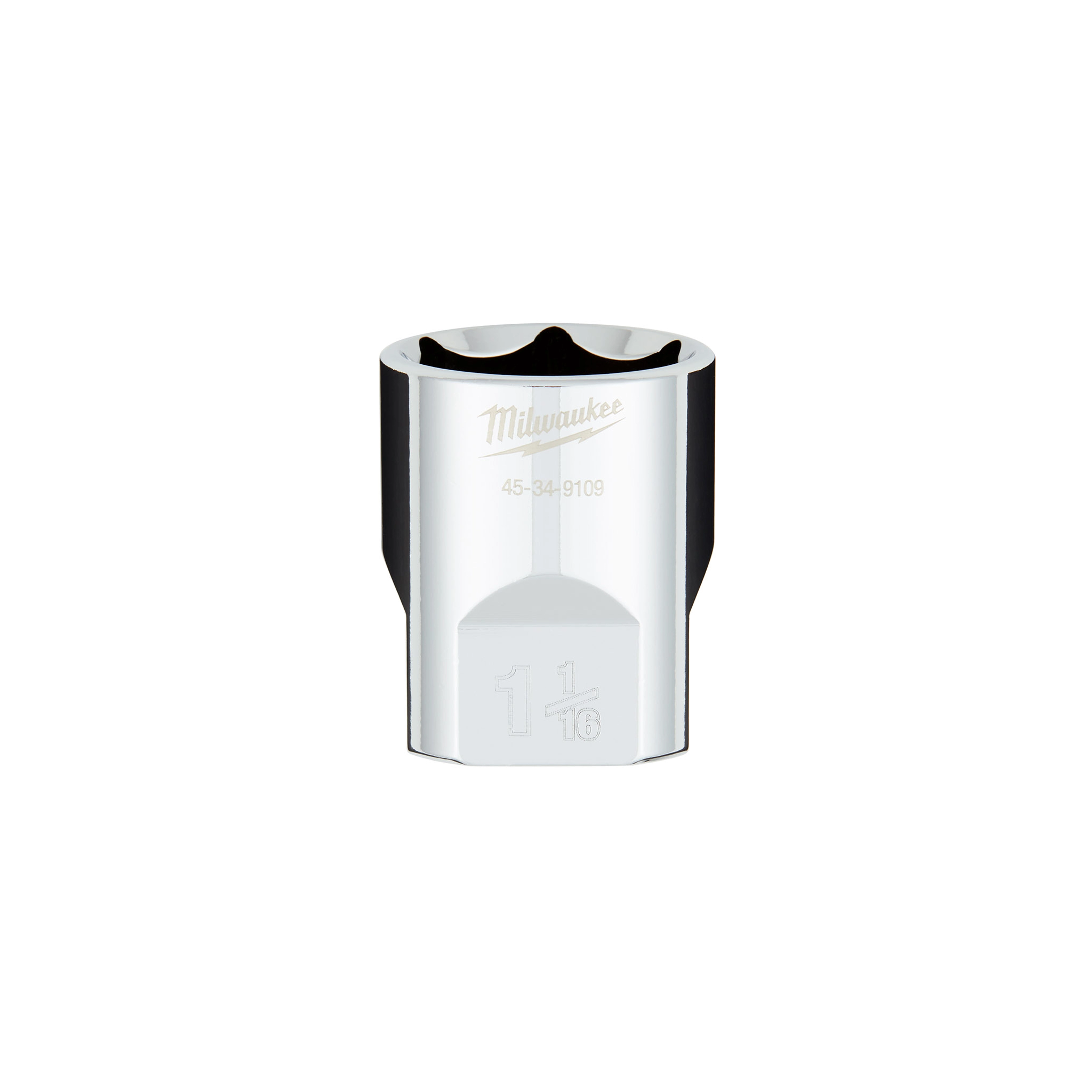 1/2" Drive 1-1/16" SAE 6-Point Socket with FOUR FLAT™ Sides