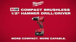 M18™ Compact Brushless Hammer Drill/Driver