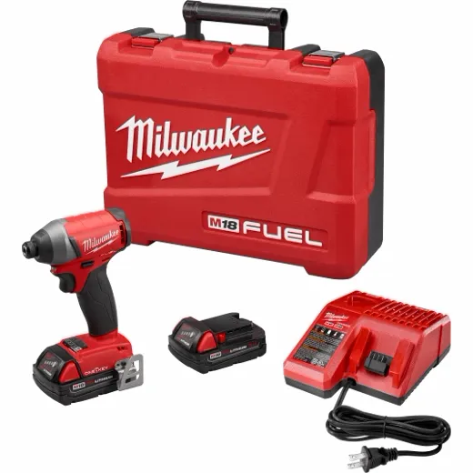 M18 FUEL™ with ONE-KEY™ 1/4" Hex Impact Driver Kit