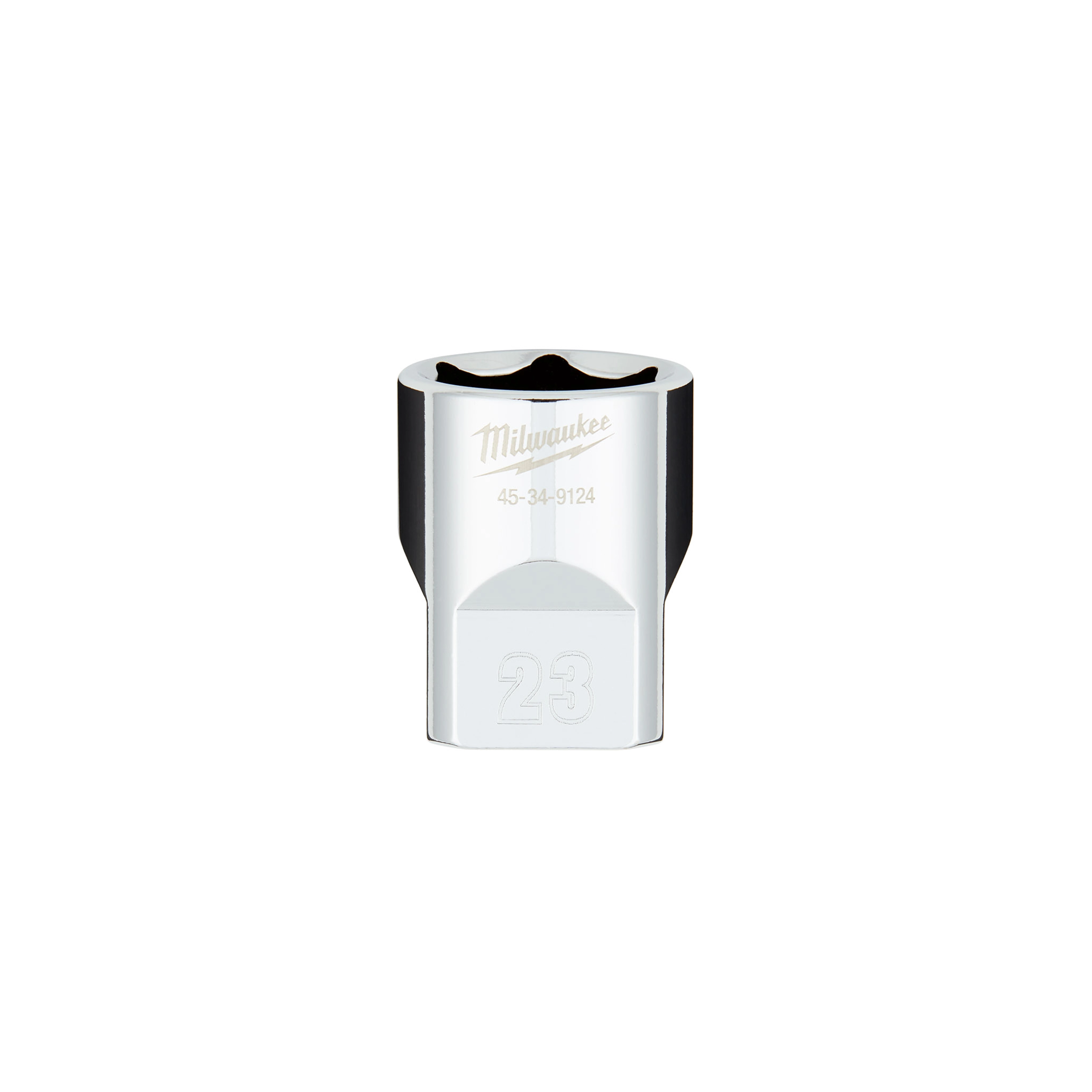 1/2" Drive 23MM Metric 6-Point Socket with FOUR FLAT™ Sides