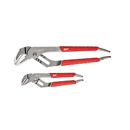 6" & 10" Comfort Grip Straight Jaw Pliers Set