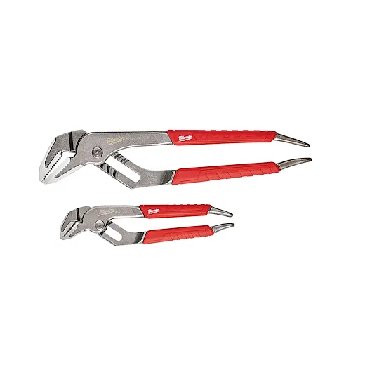 6" & 10" Comfort Grip Straight Jaw Pliers Set