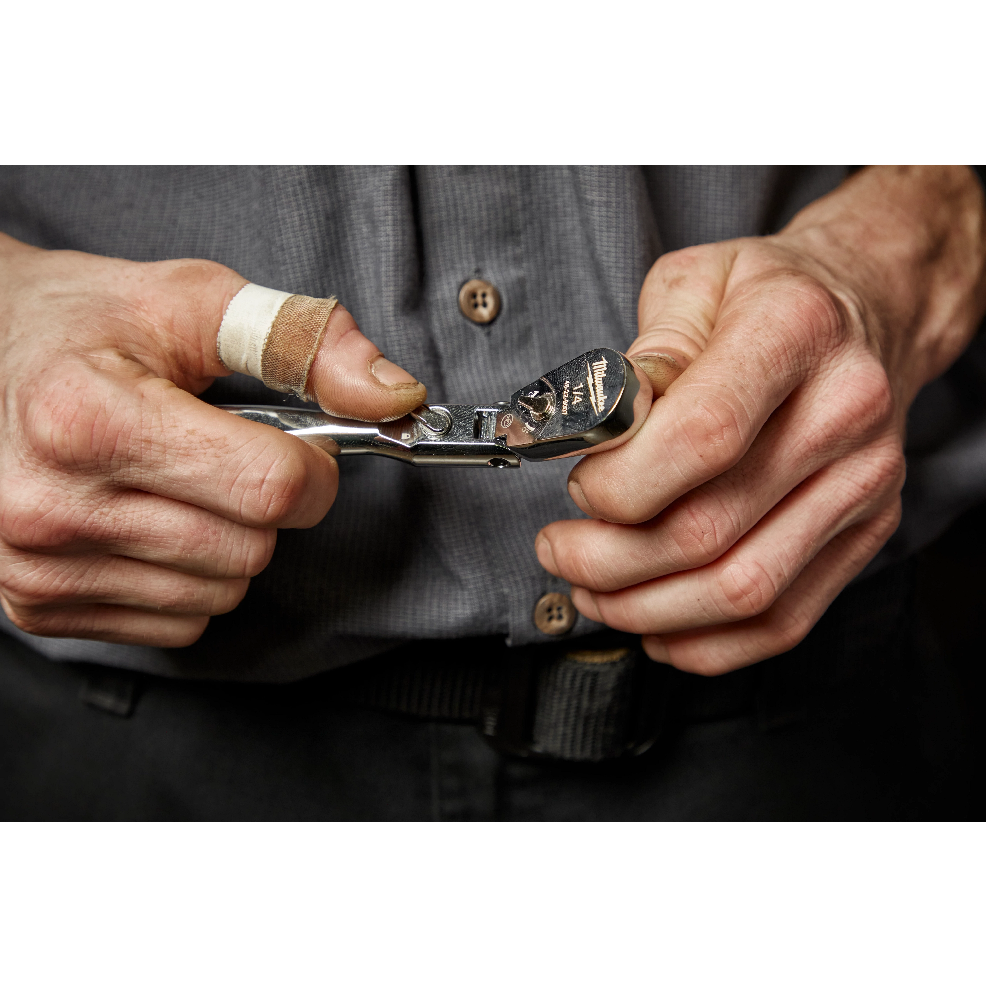 1/4" Drive 6" Flex Head Ratchet