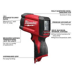 M12 12:1 INFRARED TEMP-GUN Walkaround