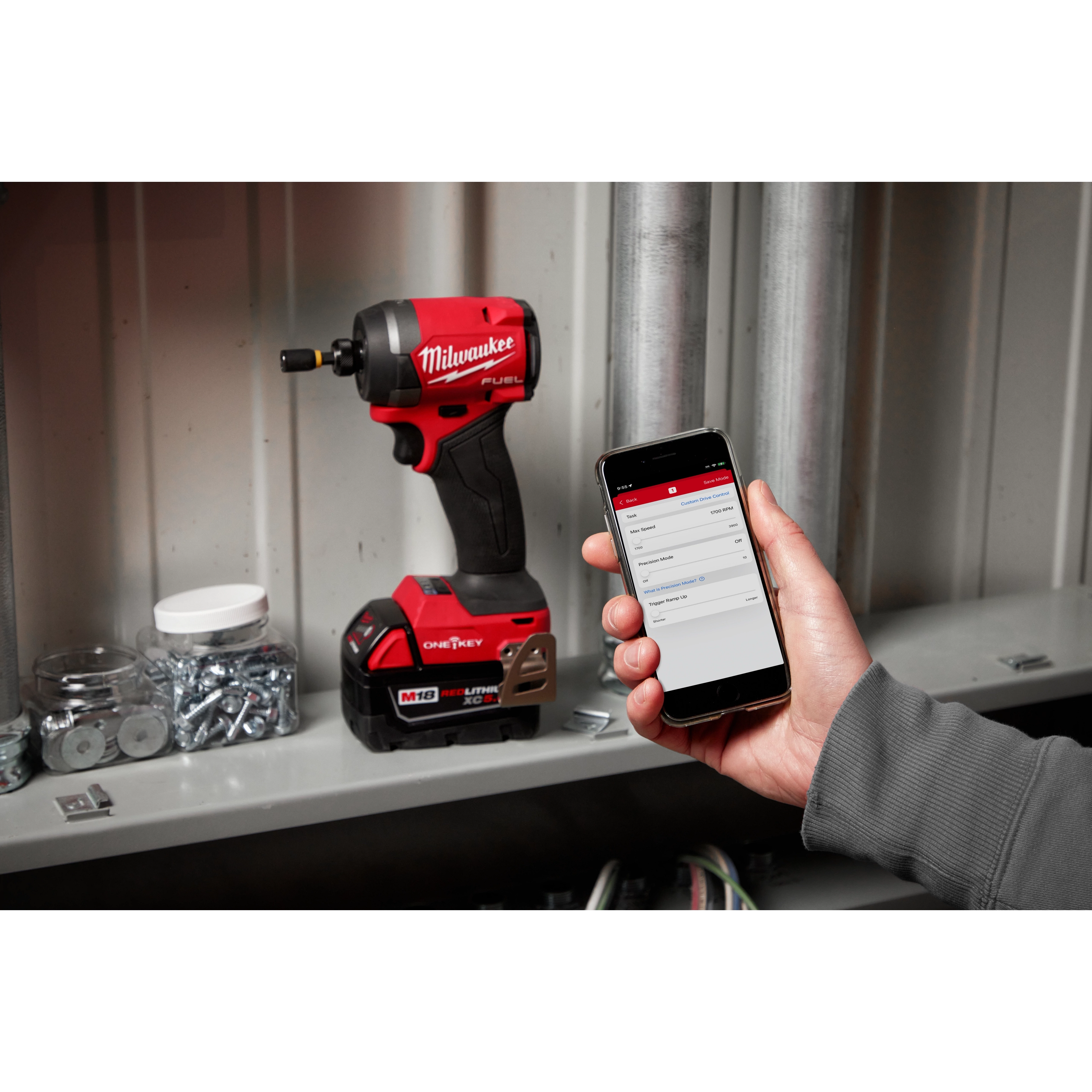 M18 FUEL™ 1/4" Hex One-Key Impact Driver