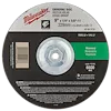 Grinding Wheel (Type 27) for masonry, 9-inch diameter, 1/4-inch thickness, with a 5/8-11 arbor, maximum RPM of 6600, 229mm size.